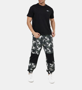 تيشيرت قطن بطبعة شعار