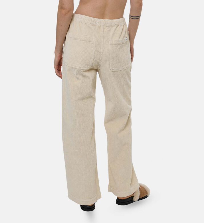 Maison Labiche Lauth Corduroy-textured Pants, Model View