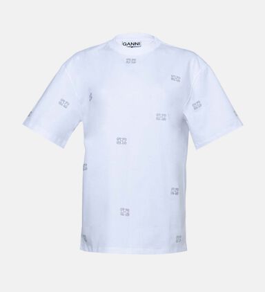 Heavy Cotton Rhinestone T-shirt