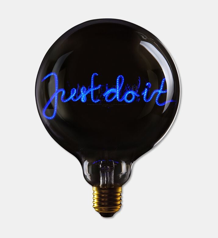 Message in the Bulb Just Do It Led Bulb, Packshot View