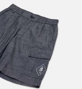 CP company Logo-patch Cargo Shorts, Packshot View