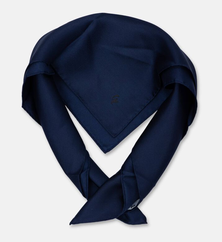 Galeries Lafayette Scarf Vuni, Dark-blue, Packshot View