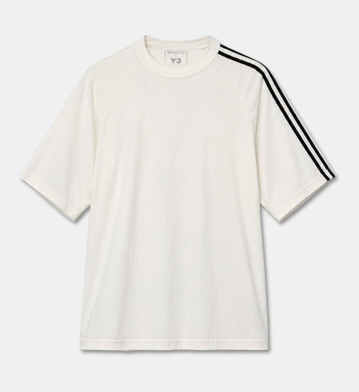 Y-3 Stripe-print Regular-fit T-shirt, Packshot View