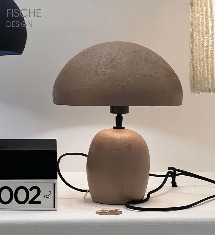 Kumaar Iron Terracotta Table Lamp