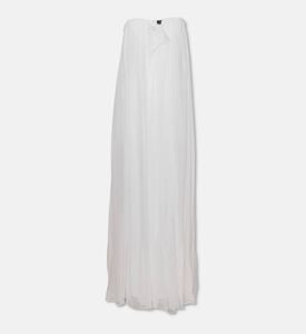 Leslie Amon Sculptural Neck Oversized Maxi Dress, Packshot View