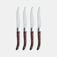 Wooden Box Steak Knife 4-piece Set