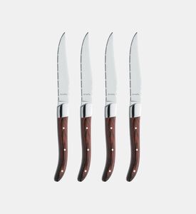 Wooden Box Steak Knife 4-piece Set