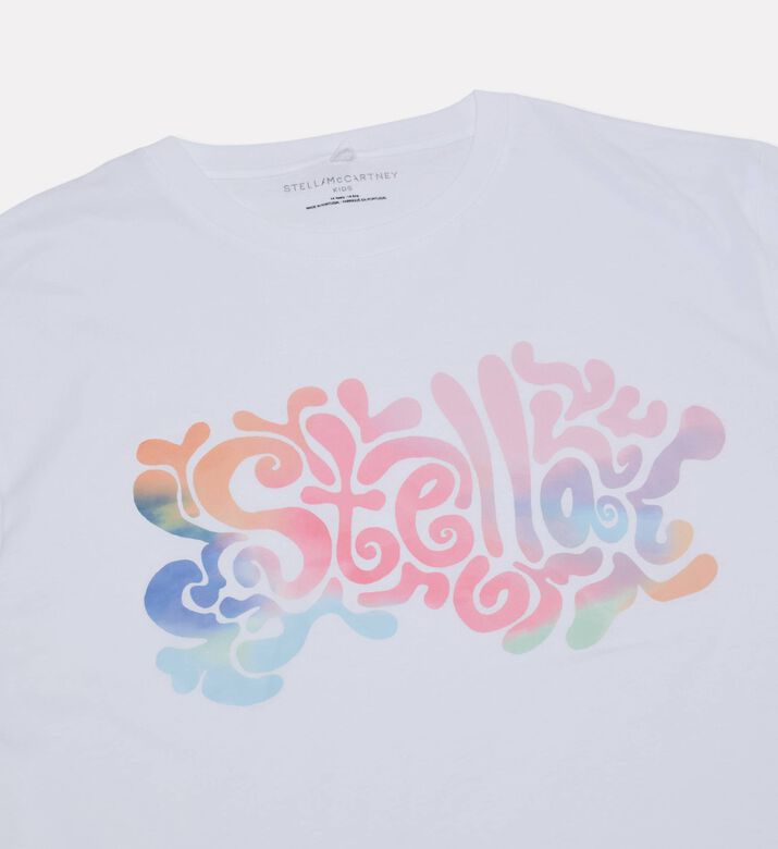 Stella McCartney Psychedelic Logo Graphic T-shirt, Packshot View