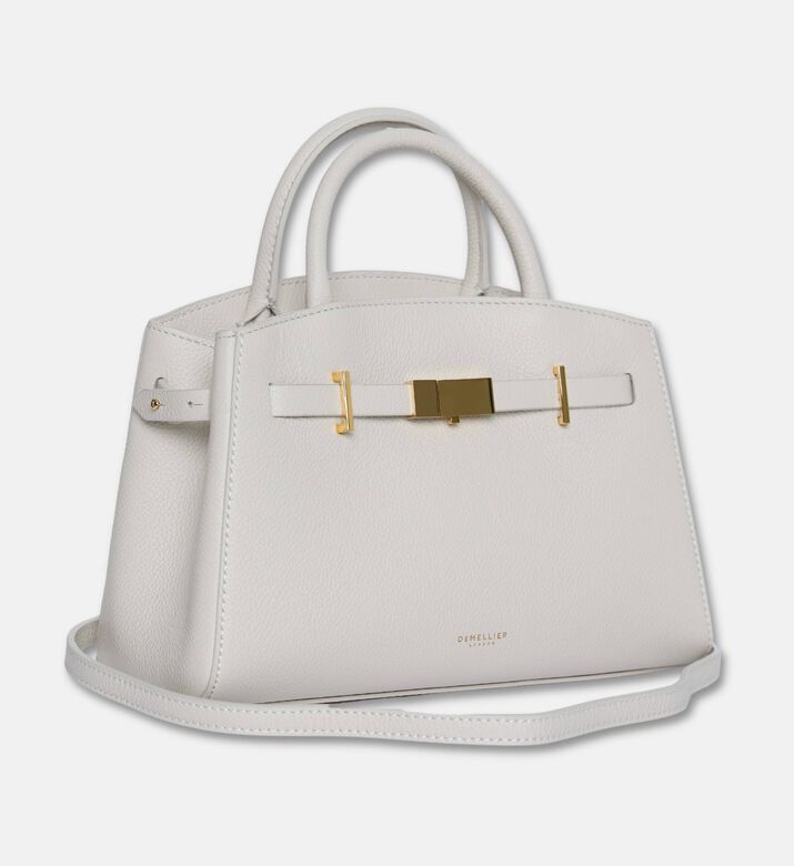 Demellier The Small Hudson Crossbody Bag, Beige, Packshot View
