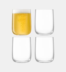 طقم كؤوس بورو بار زجاجية 4 قطع