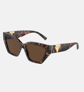 نظارة شمسية بتصميم كات آي بنقش صدف السلحفاة 55