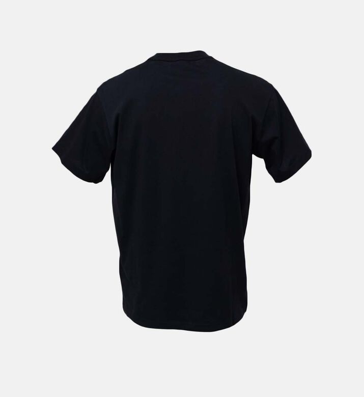 تي شيرت قطني مطبوع بشعار الماركة تي شيرت قطني مطبوع بشعار الماركة