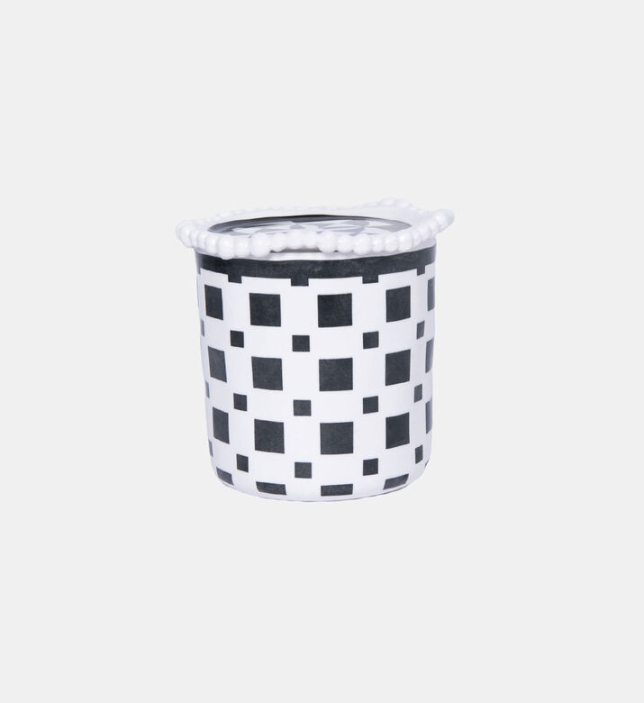 Optical Porcelain Mini Jar 11 Cm