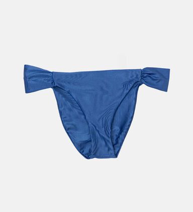 Ruched Tie-side Bikini Bottom