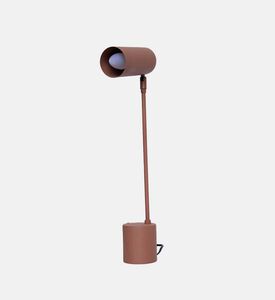Home Deco and More Scoopy 3 Pin Table Lamp, Terracotta, Packshot View