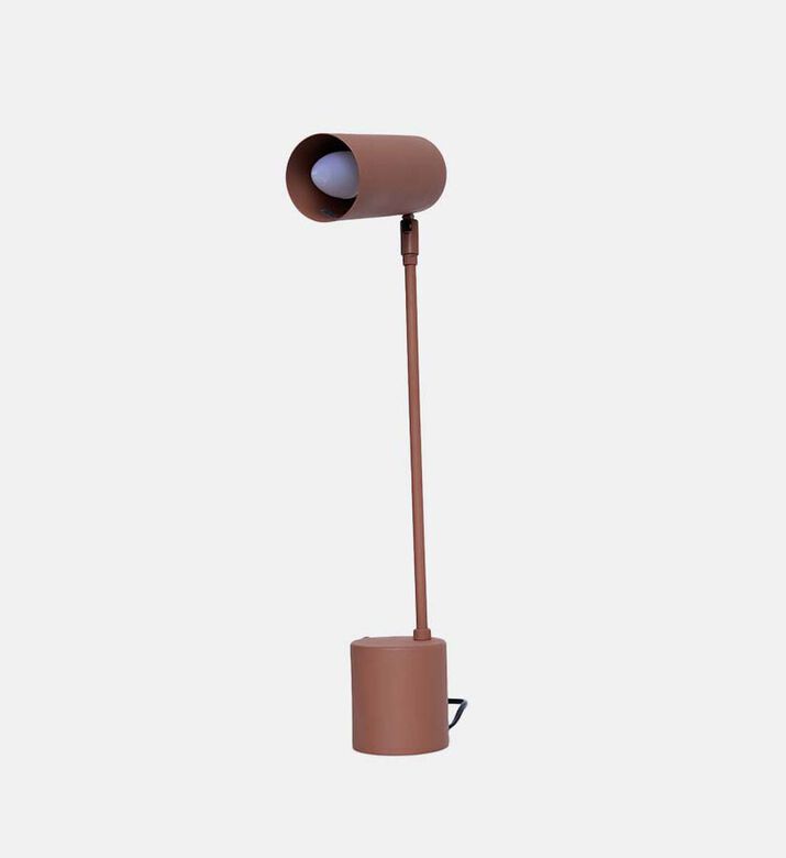 Home Deco and More Scoopy 3 Pin Table Lamp, Terracotta, Packshot View
