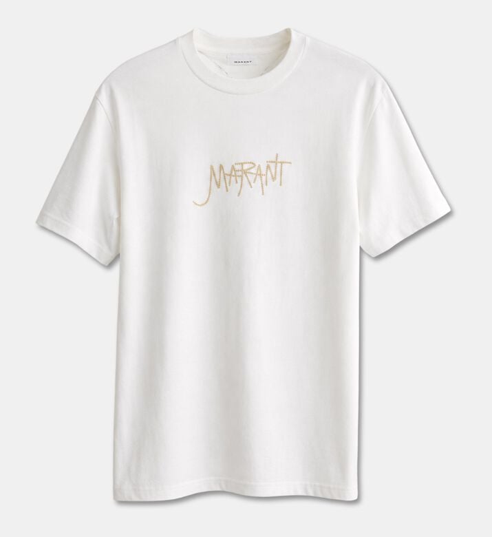 Marant Homme Ts Honore, White, S, Packshot View