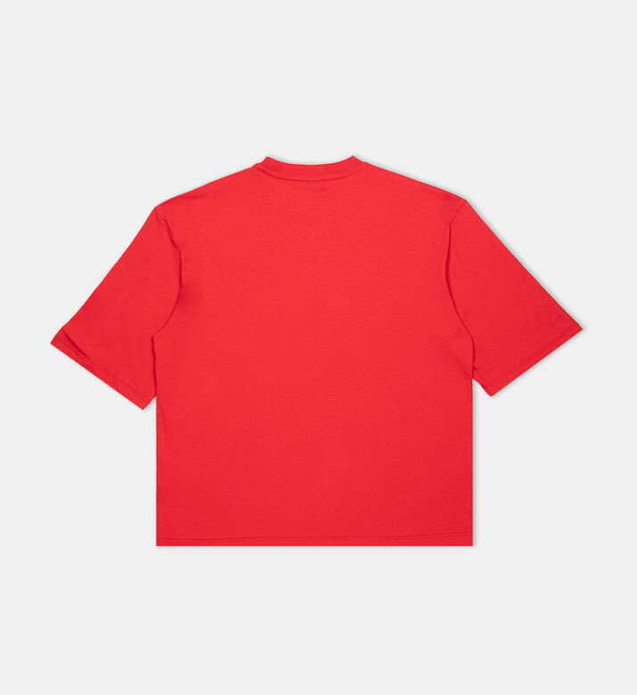 Heart Print Cotton T-shirt