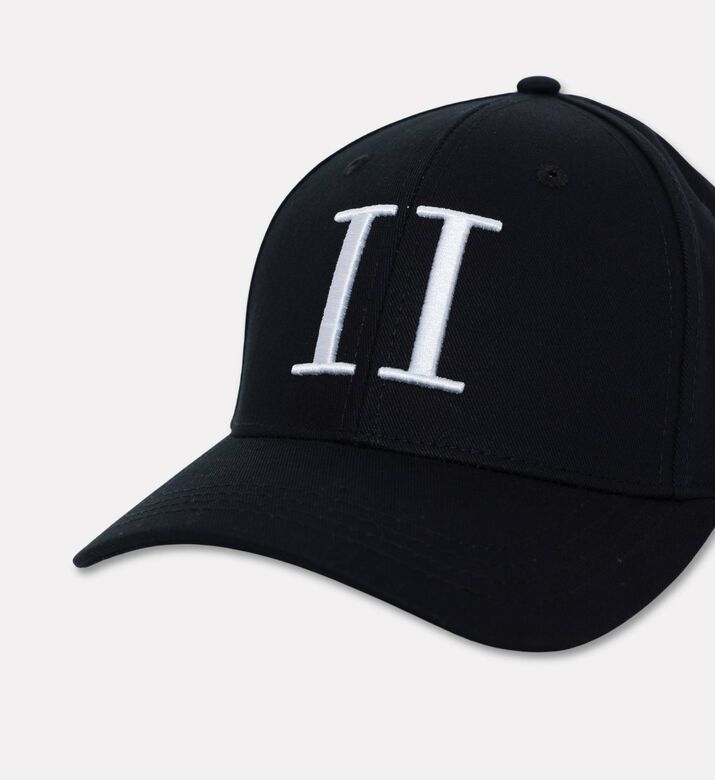 Les Deux Logo-embroidery Buckle Closure Cap, Black, Packshot View