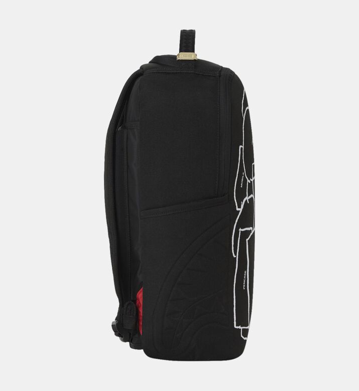 Sprayground Emuni Black Dlxsr Backpack, Packshot View