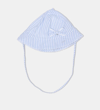 All-over Striped-print Baby Hat