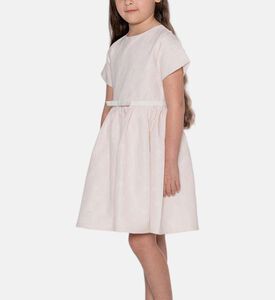 Eryna Tonal Jacquard Girl Dress