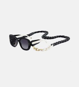 نظارات شمسية بسلسلة بنقشة صدف السلحفاة 53