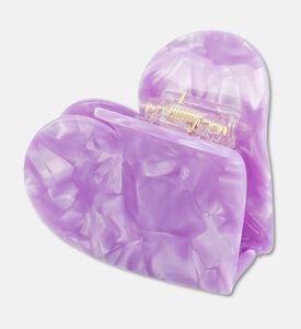 Luciole Et Petit Pois Claw Clip Purple Heart, Packshot View