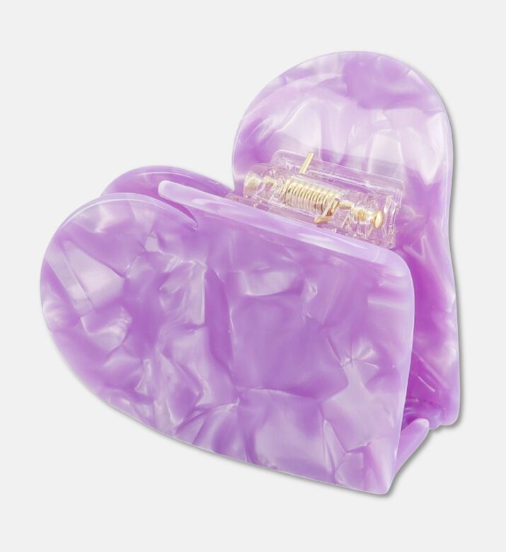 Luciole Et Petit Pois Claw Clip Purple Heart, Packshot View