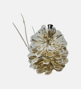 Metalic Faux Pine Cone Branch Metalic Faux Pine Cone Branch