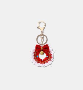 StickyBestie Bag Charm Wreath Xmas, Packshot View