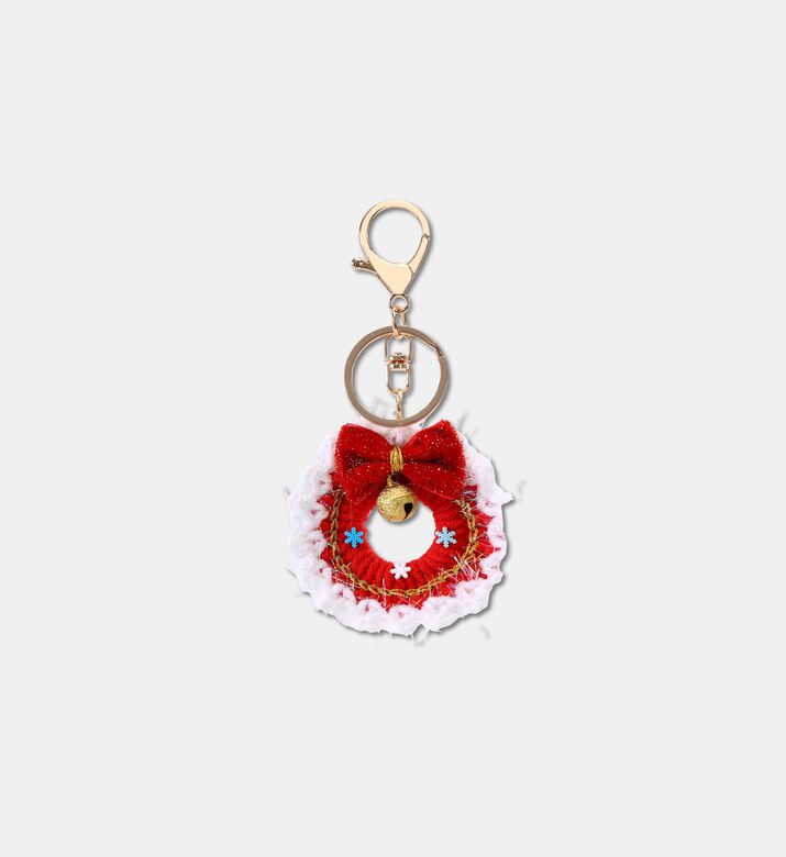 StickyBestie Bag Charm Wreath Xmas, Packshot View