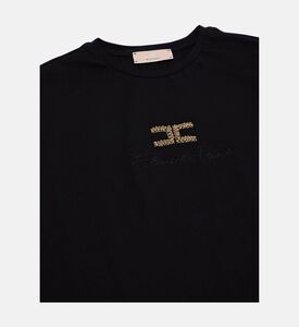 La Mia Bambina Ts, Black, 8y, Packshot View