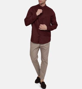 قميص تالوك بياقة قائمة