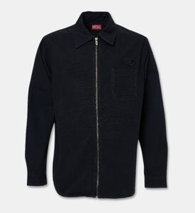 Diesel Zip-front Cotton Overshirt, Packshot View