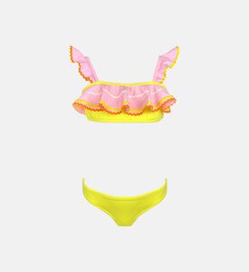 Briella Ric Rac Ruffles Bikini Swimwear