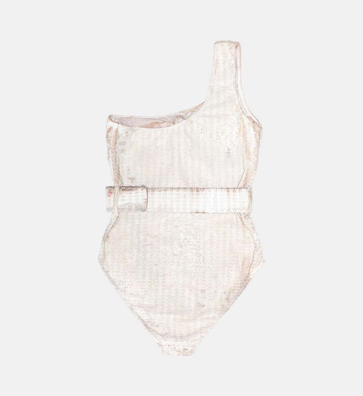 Stone Chique Belted Swimsuit
