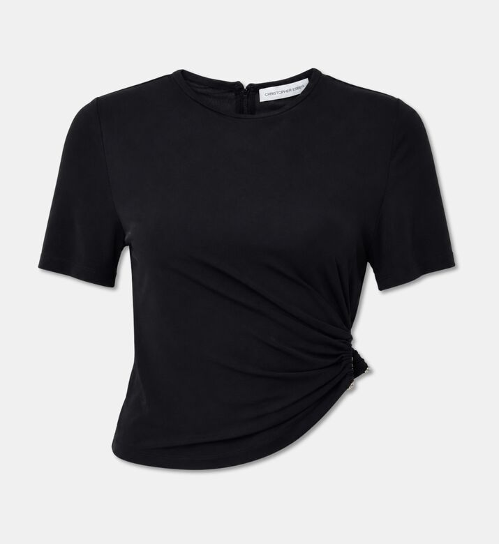Christopher Esber Short-sleeve Twist T-shirt, Packshot View