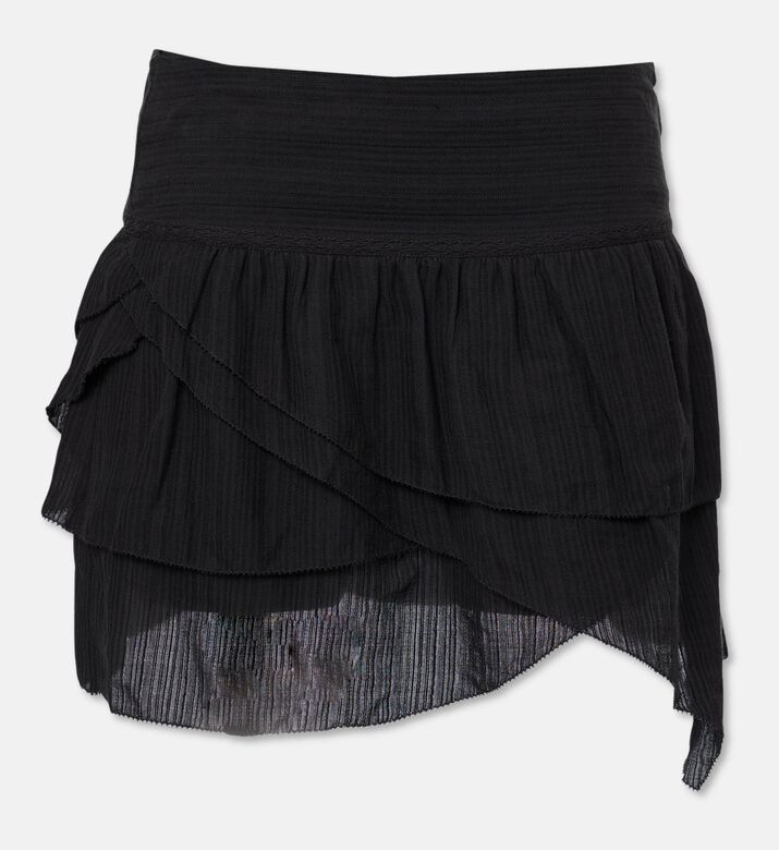 Isabel Marant Tiered Ruffle Mini Skirt, Packshot View