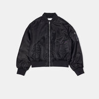 Padded Boxy Bomber Jacket