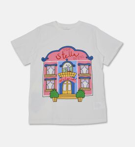 Stella McCartney Embroidered Butterfly Patches Graphic T-shirt, Packshot View