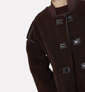 Ba and Sh Slip Pockets Regular-fit Coat, Model View