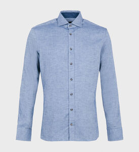 قميص قطني مزين بالفانيلا