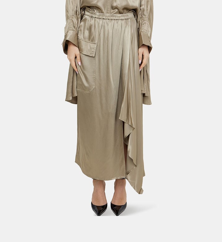 Soline Long Flared Skirt Soline Long Flared Skirt