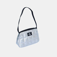 Logo-patch Quilted Hand Bag