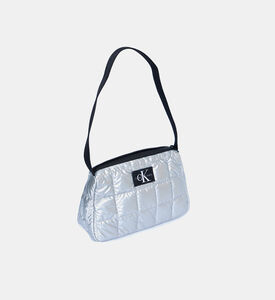 حقيبة يد مبطنة بطبعة لوغو