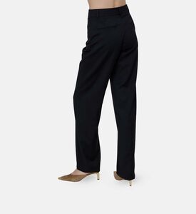 Crepe Tailored-fit Trousers