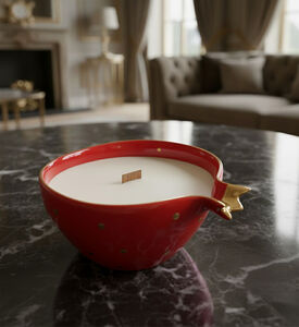 Tohfa Luxe Candle Soy, Red, 300-ml, Packshot View