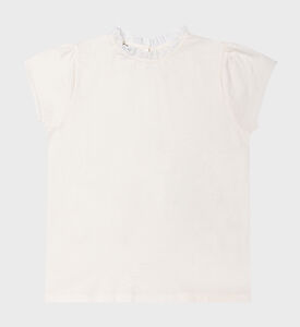 قميص الدانتيل فتاة الرضفة الدائمة