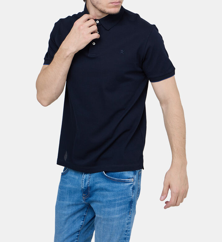 Embroidered Logo Polo Shirt